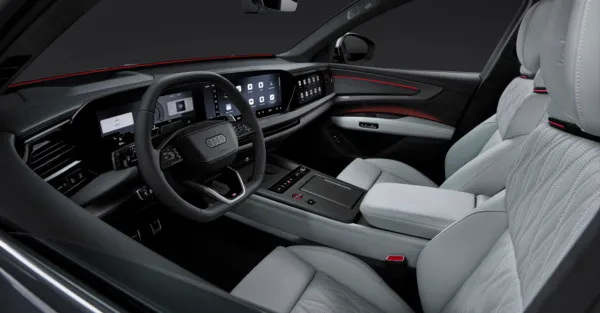 Eleganz und Weitläufigkeit: Ein erster Blick in den Innenraum des neuen Audi Q9