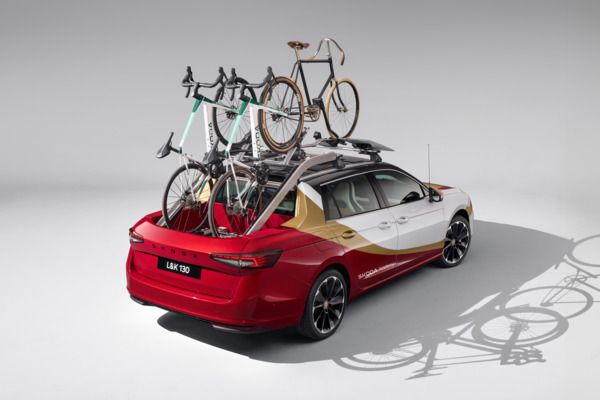 Škoda LK 130: das zehnte Azubi Car feiert 130 Jahre Škoda und seine enge Verbindung zum Radsport