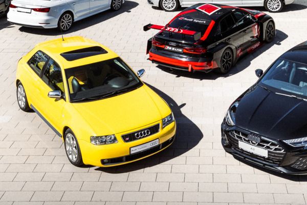 30 Jahre Audi A3: drei Jahrzehnte kompakte Erfolgsgeschichte im Konzernschaufenster der Porsche Holding Salzburg
