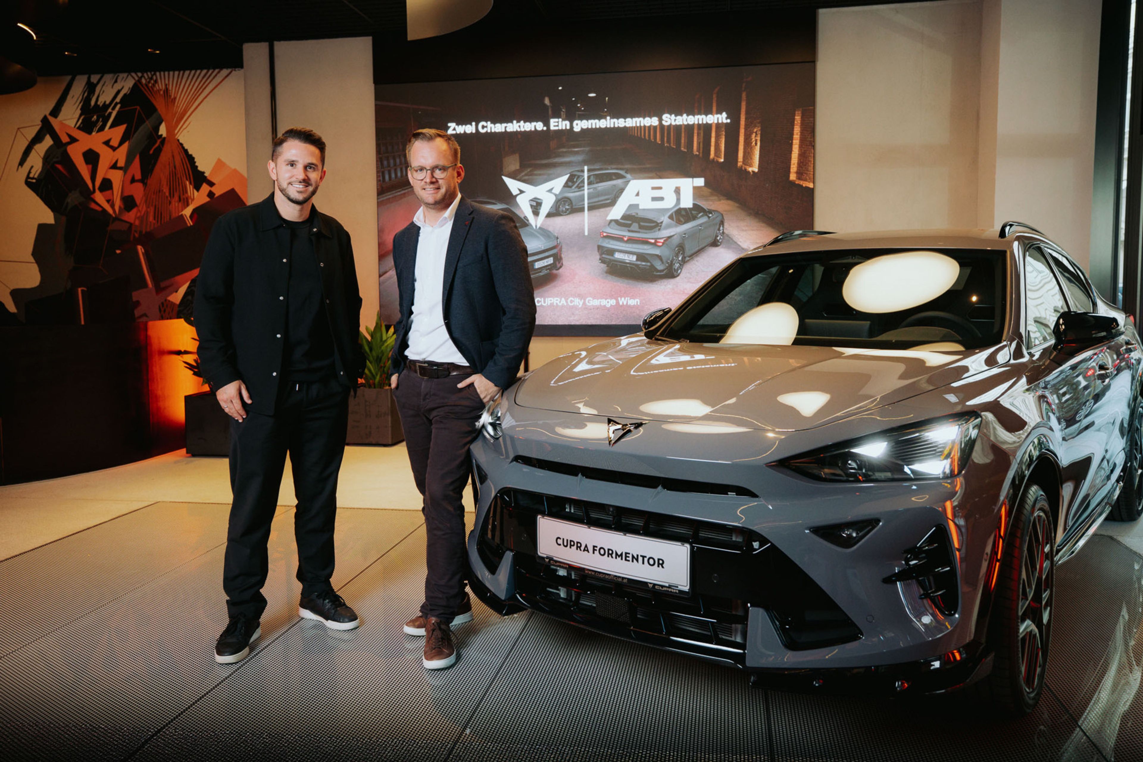 CUPRA und ABT bringen Performance- und Motorsport-DNA ins Herzen von Wien