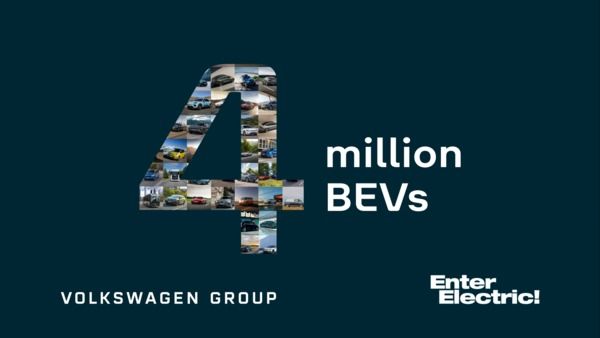 Elektrisierender Meilenstein: Volkswagen Group liefert vier Millionen vollelektrische Fahrzeuge aus